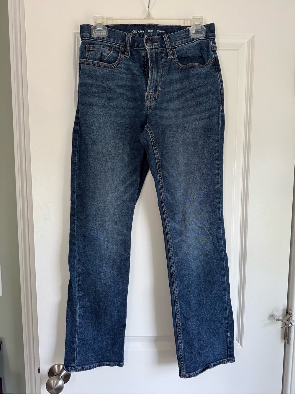 Old Navy Men’s Bootcut Jeans - Dark Blue Wash